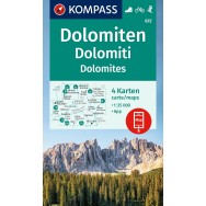 672 Kompass Wanderkarte